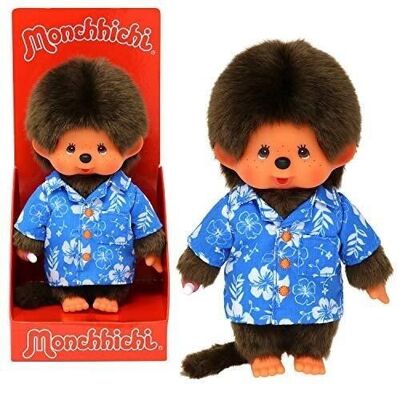 Monchhichi - soft toy - Hawaii 20 cm - Ref: SE23385
