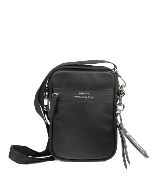 Bolso STAMP ST6600, mujer, ecopiel, color negro