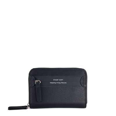 Cartera STAMP ST6608, mujer, ecopiel, color negro