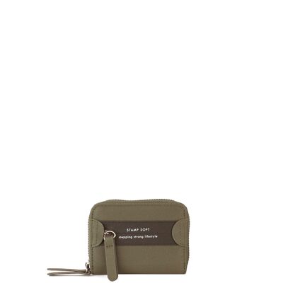 STAMP ST6609 purse, woman, faux leather, khaki color
