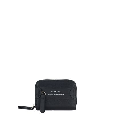 STAMP ST6609 purse, woman, eco-leather, black