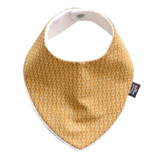 BAVOIR BANDANA - JAUNE FEUILLES