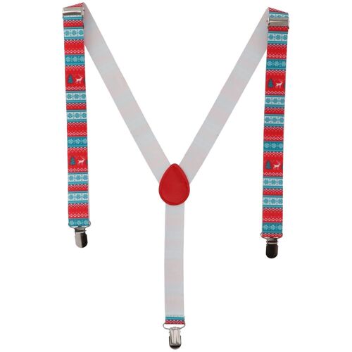 Suspenders - Fairisle - Cozy Christmas