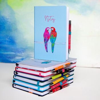 Percy & Penelope Cahier et ensemble stylos 3