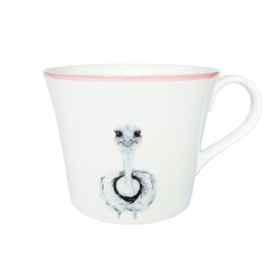 Taza de porcelana de hueso Camilla