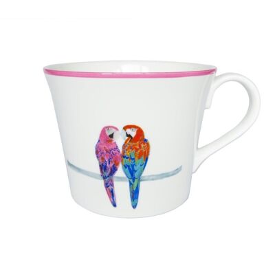 Tasse en porcelaine tendre Percy et Penelope