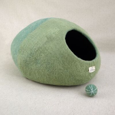 Cat Caves Cat Cave in Green - Limited Edition