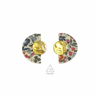 Boucles d'oreilles INCA -  Katie & Millie Bistre