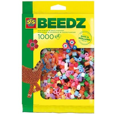 Ses Beedz Caja 1000 cuentas para plancha Colores