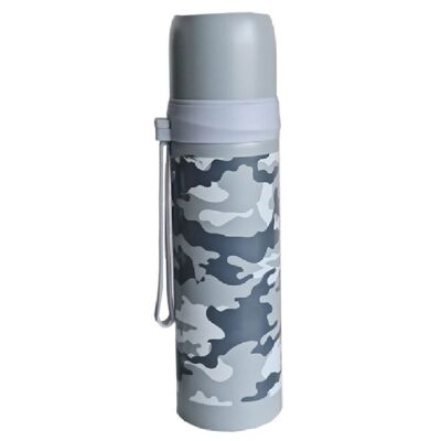 Termo Camuflaje con tapón de seguridad 500 ml. - 3 colores