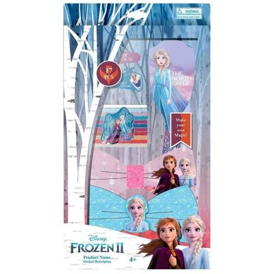 Frozen Set 16 piezas pelo con cepillo 28x17