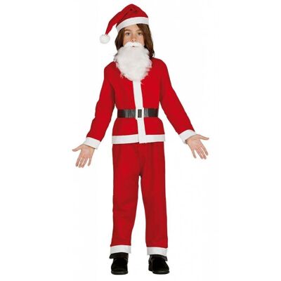 Traje Papa Noel completo 3-4 años