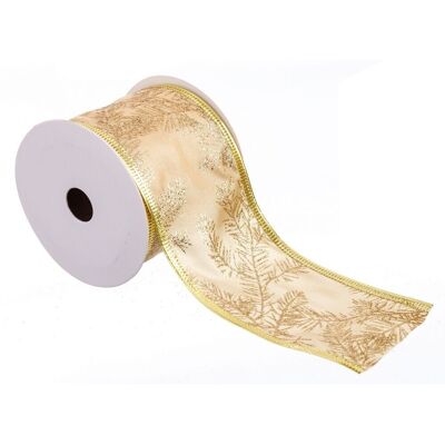 Cinta Textil Decorada Oro 60 mm x 2,70 mts