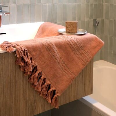 FOTA IN COTONE ORGANICO - Collezione DOLCE - Colore Ambra
