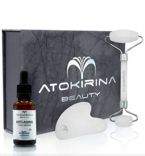 Box ARMONIA - SkinCare con pietre in Giada Bianca - Beauty Routine