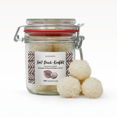 Dolci da doccia 3 in 1 'Crema di Cocco'