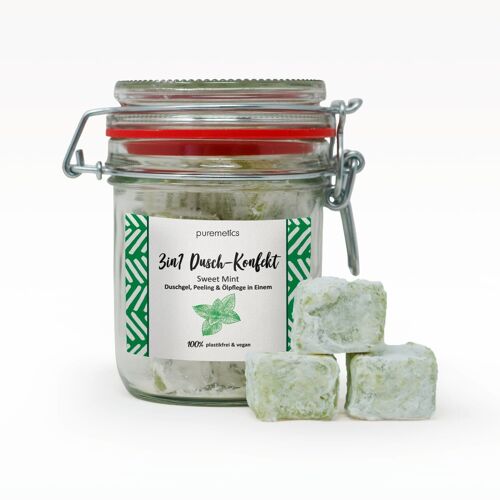 3in1 Dusch-Konfekt ‘Sweet Mint‘