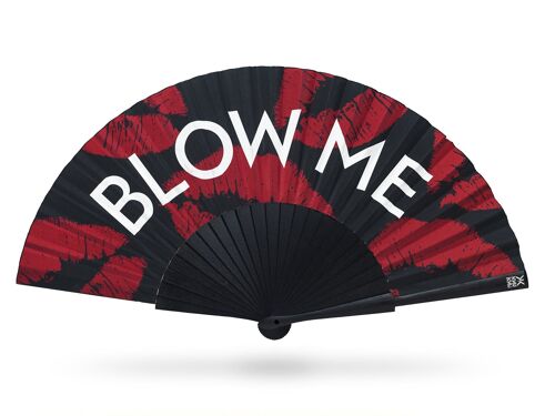 Hand-Fan Blow Me 'Kisses'