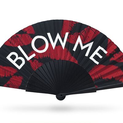 Blow Me 'Kisses' Hand-fan