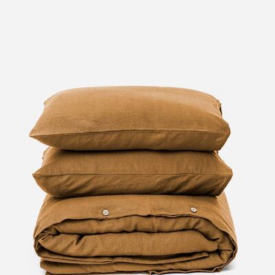 Cinnamon duvet cover set (3 pcs)