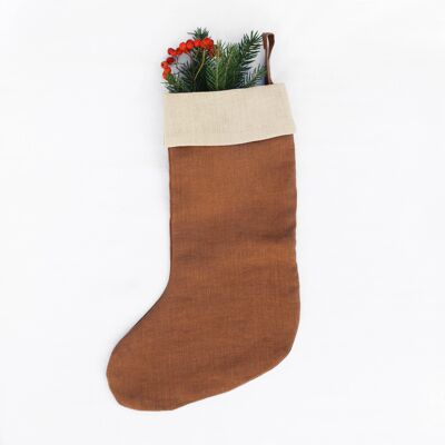 Zero-Waste Christmas Stockings - Cinnamon