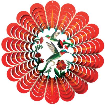 3D Hummingbird Wind Spinner