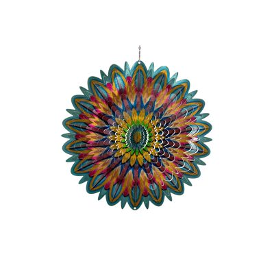 Mandala Flower Wind Spinner