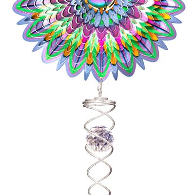 Mandala Gazing Ball Artist Crystal Tail