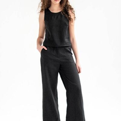 Pantalon large en lin BANFF