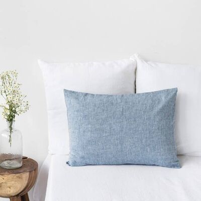 Blue Melange Pillowcase