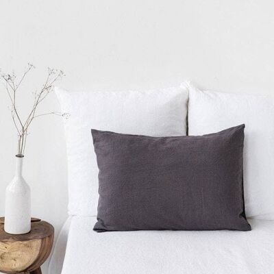 Charcoal Gray Pillowcase