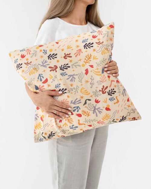 Deco pillow cover in Abstract print