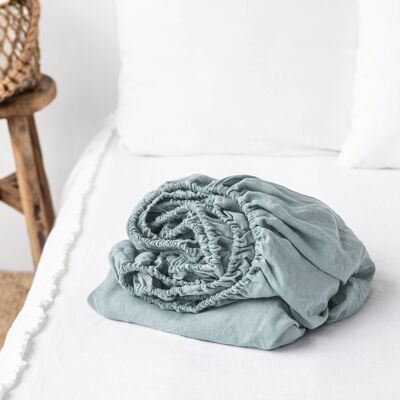 Dusty Blue Fitted Sheet