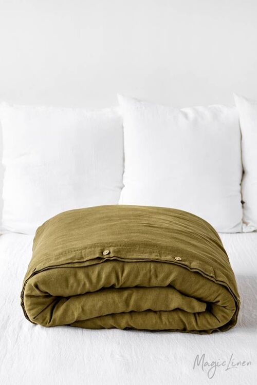 Olive Green Duvet Cover