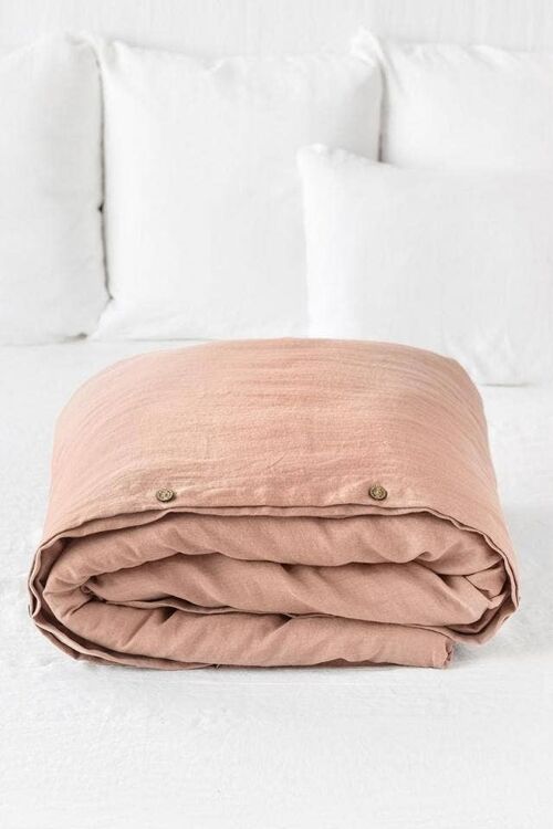 Peach Duvet Cover