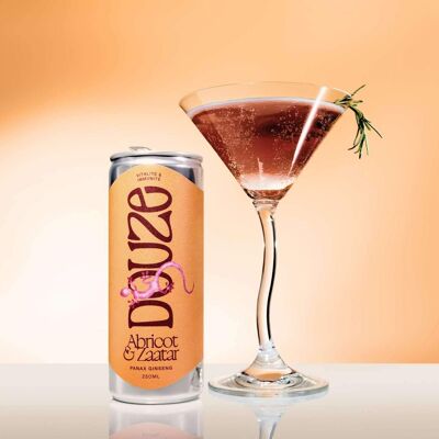 Non-alcoholic & no added sugar drink - Apricot & Zaatar