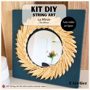 Kit DIY String Art - Miroir | Box DIY 2