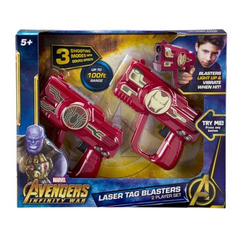 Pistolet Laser Tag - Iron Man 4