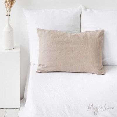 Natural linen Pillowcase