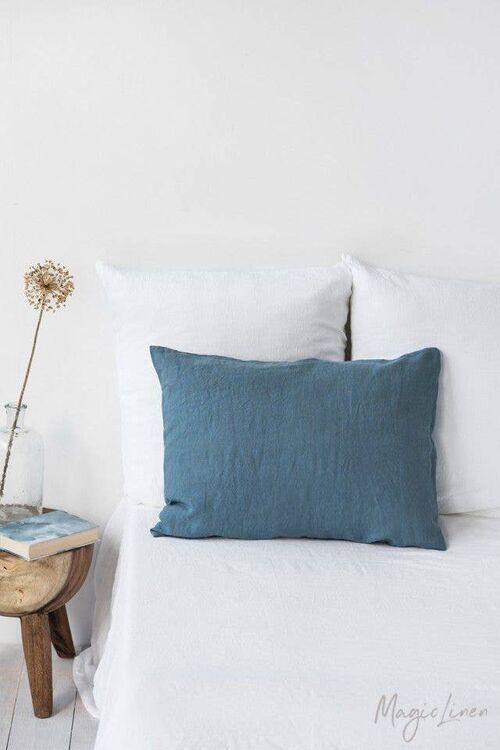 Gray Blue Pillowcase