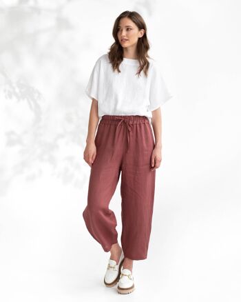 Pantalon en lin BESALU 4