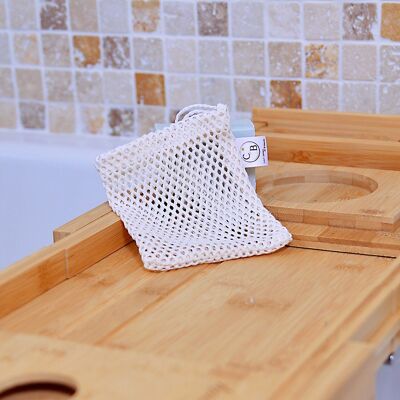 Organic cotton soap saver net