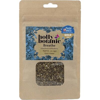 Tisane for Sinuses | Breathe  (Elderflower & Blueberry) 20 cup loose