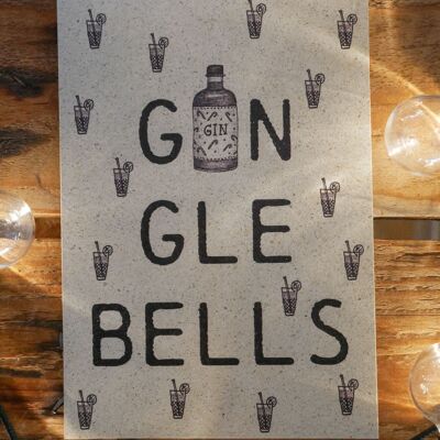 Tarjeta de Navidad - GINgle Bells