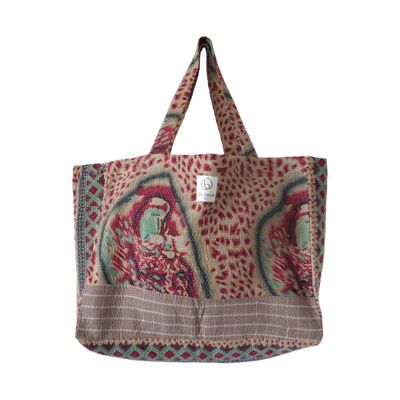 Kantha shopping bag N°404