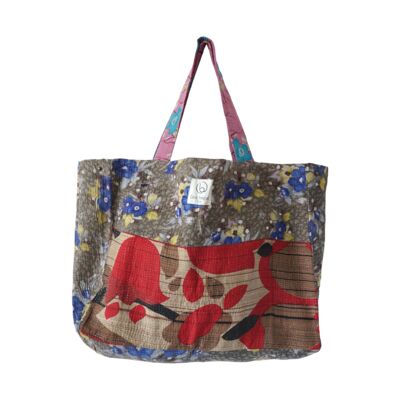 Kantha shopping bag N°415