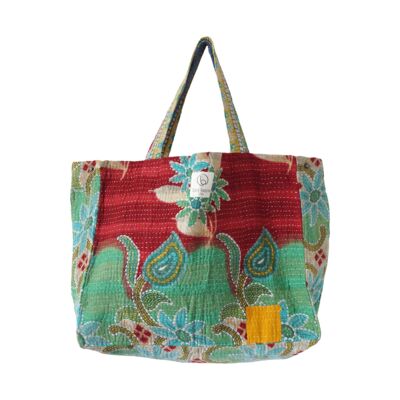 Cabas en kantha N°417