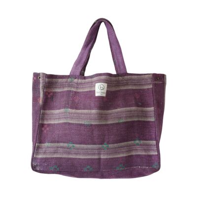 Kantha shopping bag N°418
