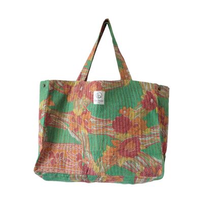 Kantha shopping bag N°427