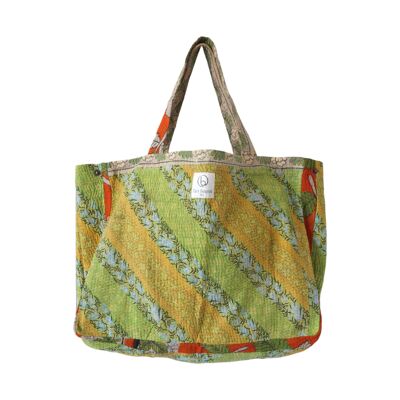 Kantha shopping bag N°429